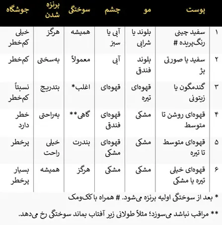 طبقه‌بندی-فیتزپاتریک